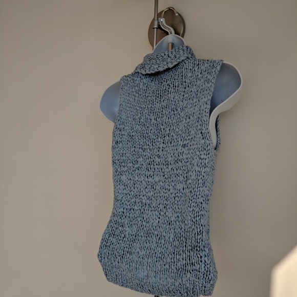 Sexy RALPH LAUREN open knit sleeveless top resort - Picture 5 of 8